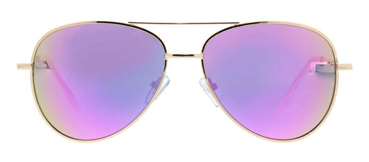 Heat Wave Sunglasses Pink Gold