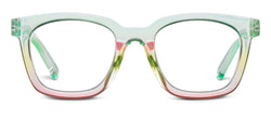 Clear Horizon Mint Pink Blue Light Glasses