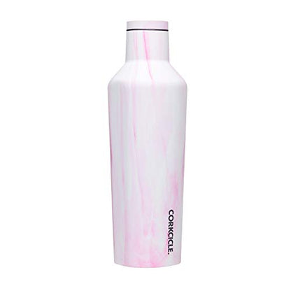 Pink Marble Canteen 16oz