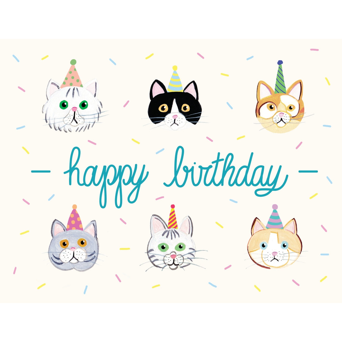 Birthday Cats Card