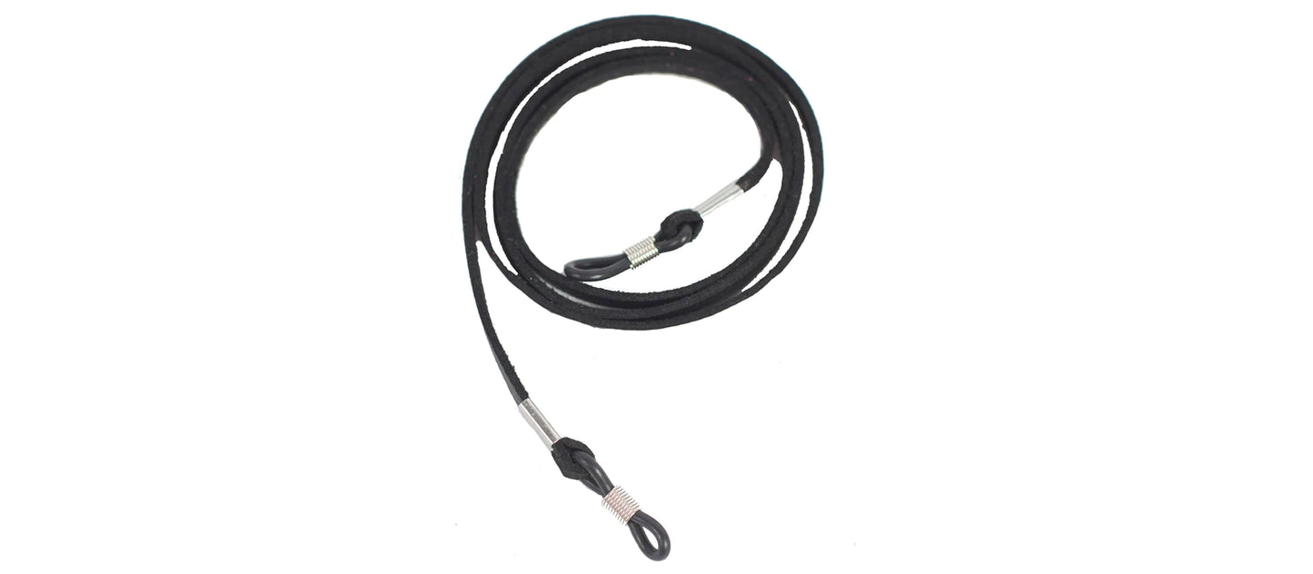 Faux Leather Cord Black
