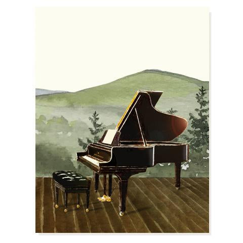 Grand Piano Card