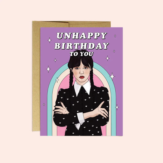 Unhappy Birthday Card