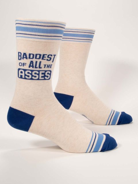 Men's Crew Baddest OF Asses Socks