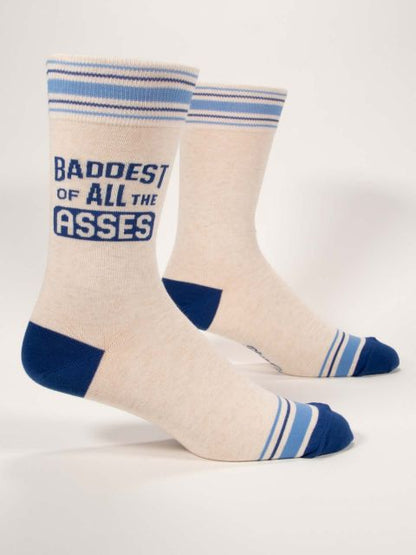 Men's Crew Baddest OF Asses Socks