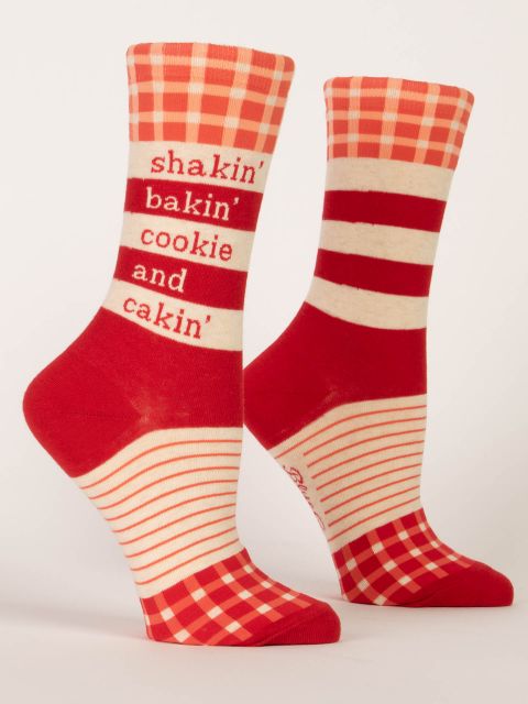 Women’s Crew Socks Shakin, Bakin