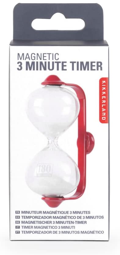 Magnetic 3 Minute Timer Red