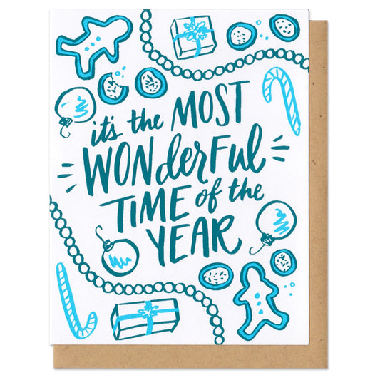 Most Wonderful Time Greeting Card