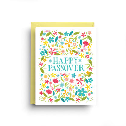 Happy Passover Spring Leaves Boxed Cards