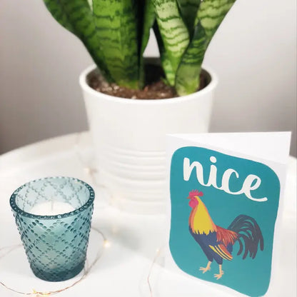 Nice Cock Greeting Card