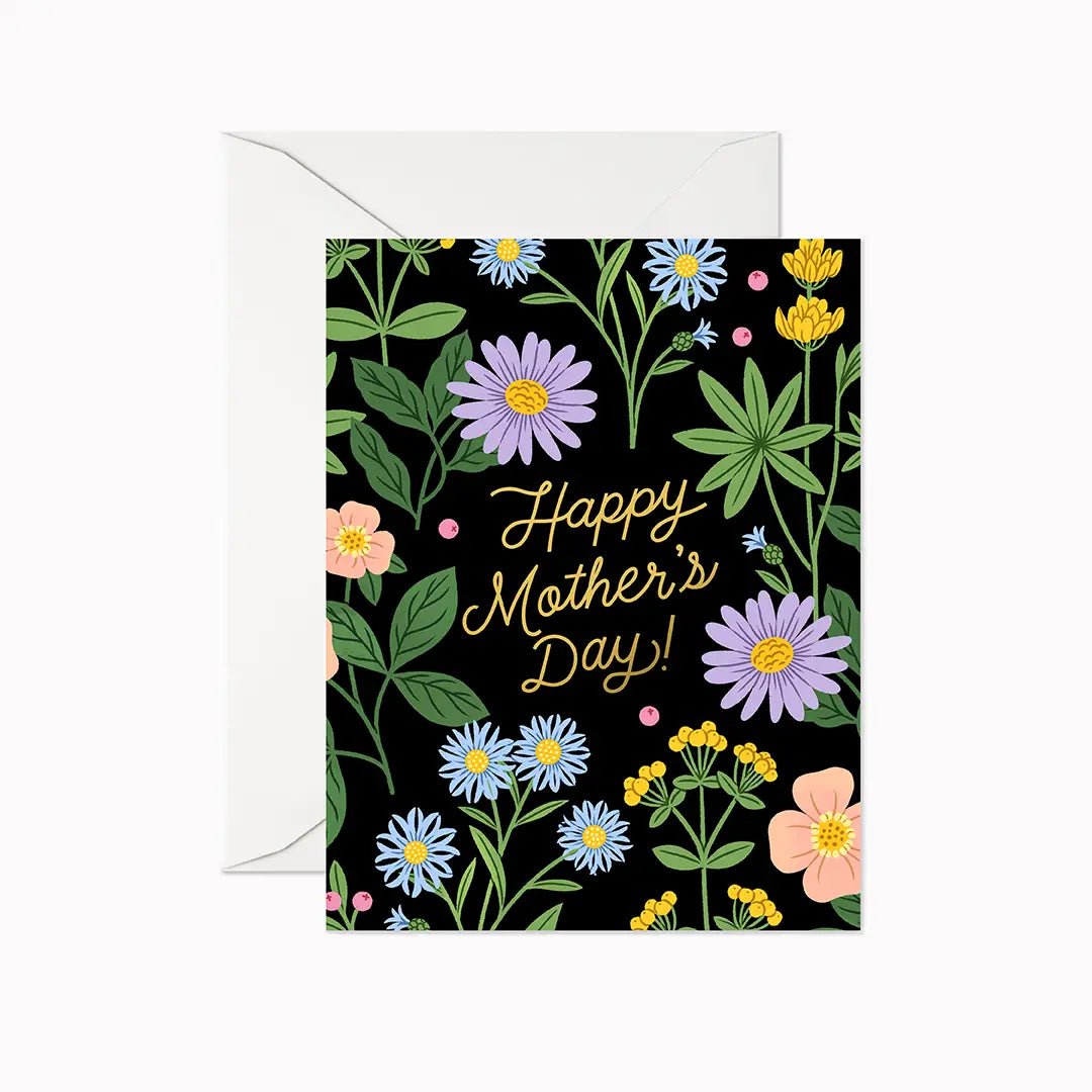 Happy Mother's Day Wildflowers Card