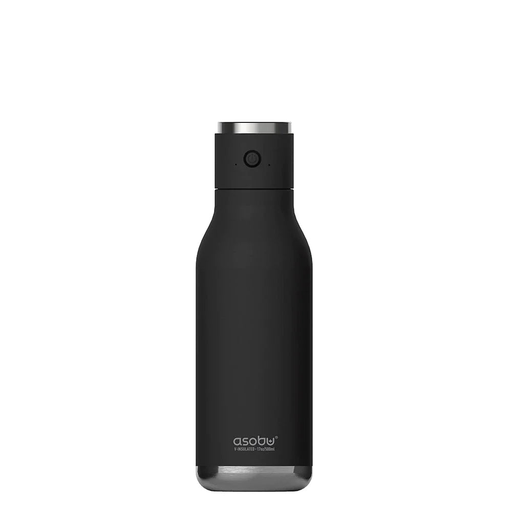 Black Wireless Water Bottle