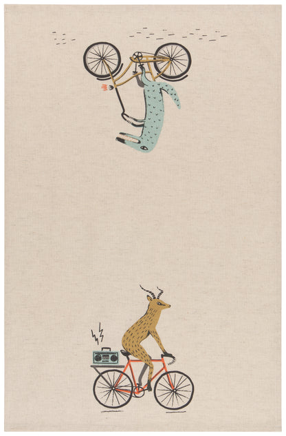 Set of 2 Tea Towel Wild Riders