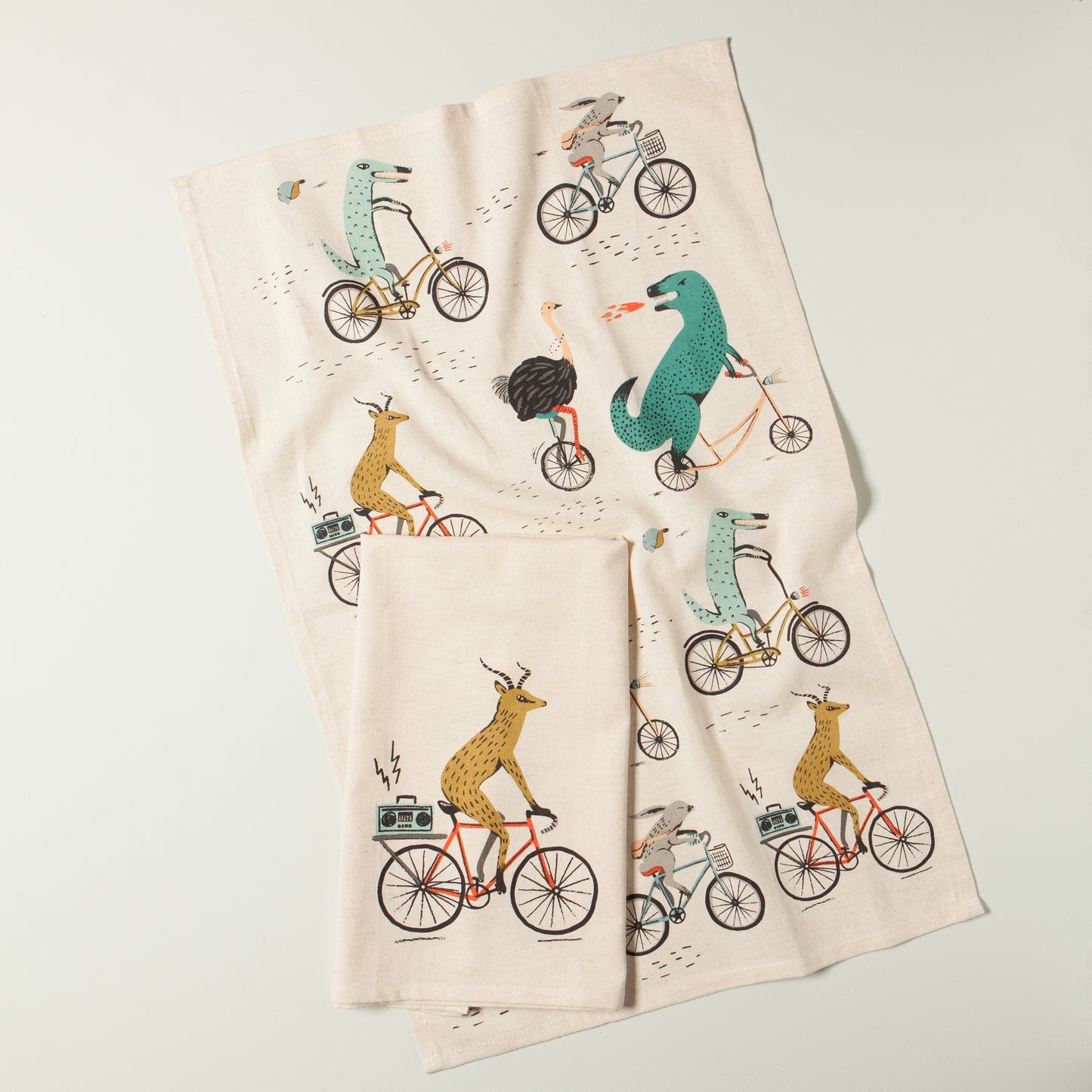 Set of 2 Tea Towel Wild Riders