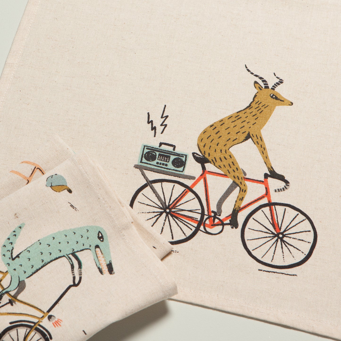 Set of 2 Tea Towel Wild Riders