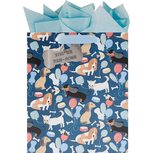 Puppy Party Large Gift Bag