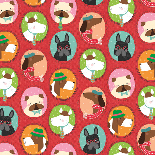 Puppy Portraits Roll Wrap