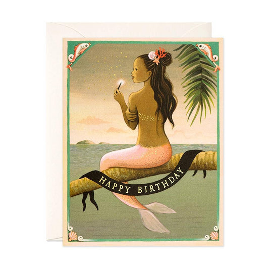 Mermaid Birthday Card