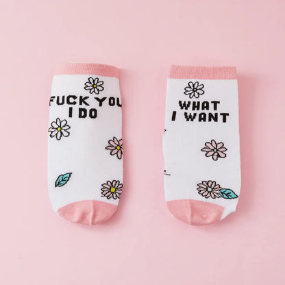 Fuck You, I Do What I Want Sweary Socks