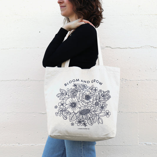 Bloom and Grow Tote Bag