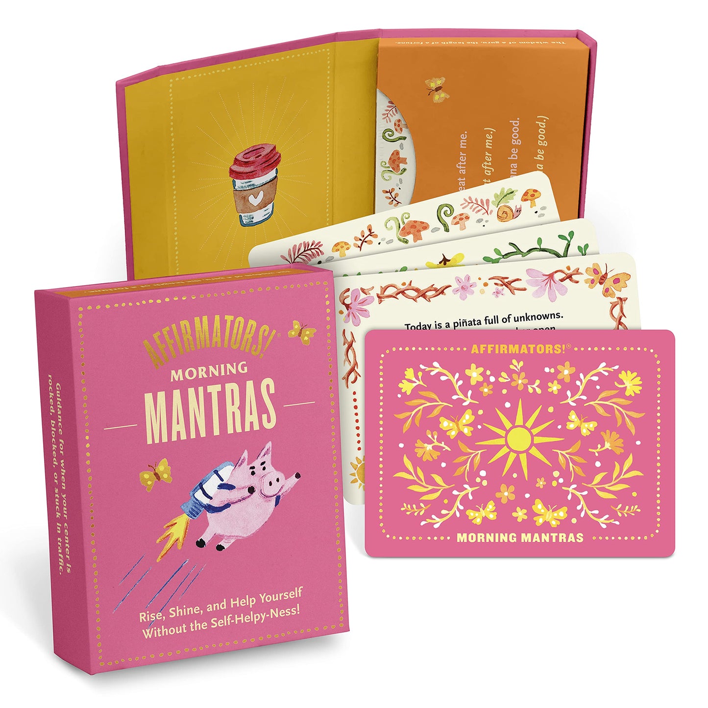 Affirmators! Mantras Morning Cards Deck