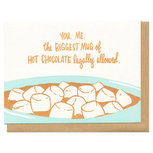 Mug of Hot Chocolate Greeting Card