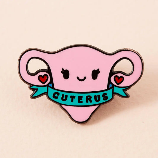 @10 Cuterus Uterus Enamel Pin