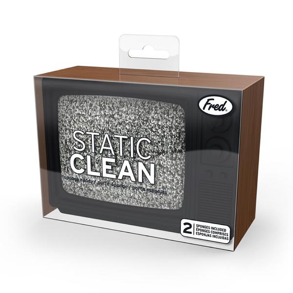 Static Clean TV Sponge Holder