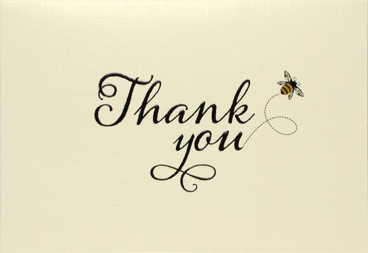 Bumblebee Thank You Boxed Notecards