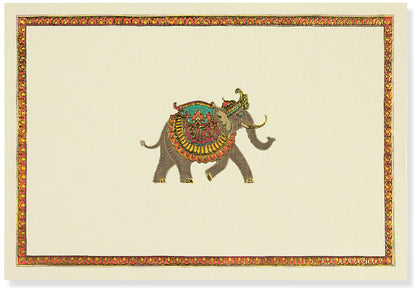 Elephant Festival Blank Boxed Cards