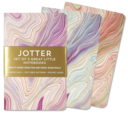 Jotter Agate Notebook Set Of 3