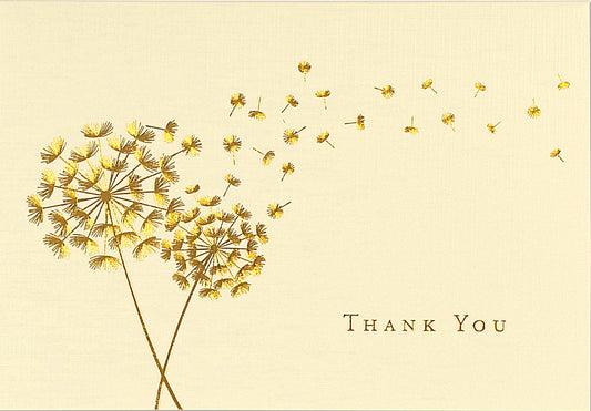 Dandelion Wishes Thank You Boxed Cards