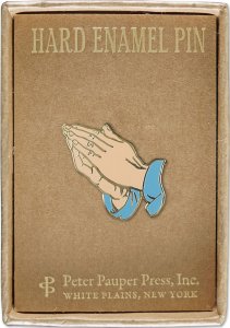 @B5 Pin Praying Hands