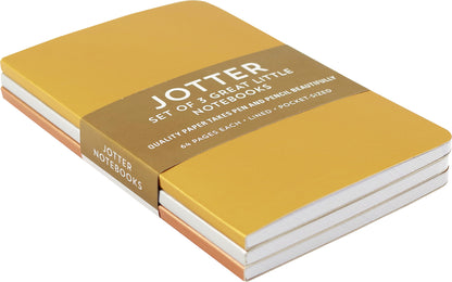 Jotter Foil Notebook Set Of 3