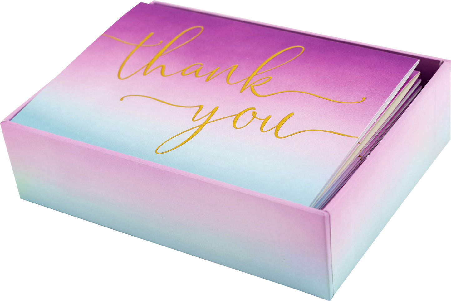 Amethyst Thank You Boxed Cards