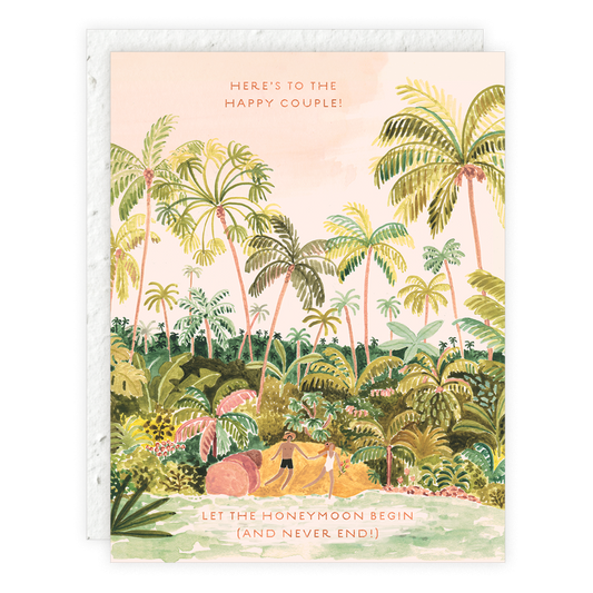 Let The Honeymoon Begin Card