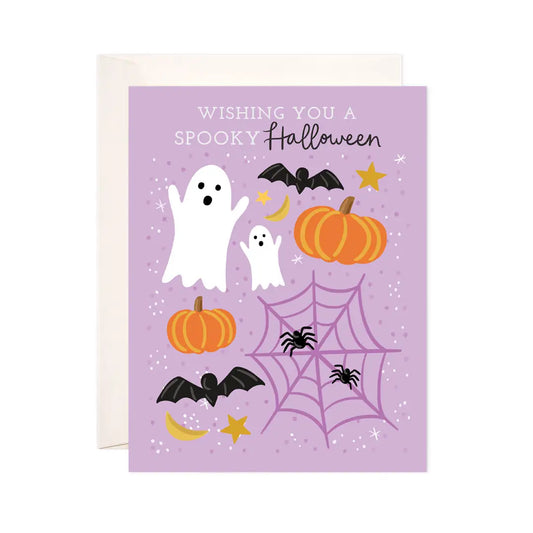 Spooky Halloween Greeting Card