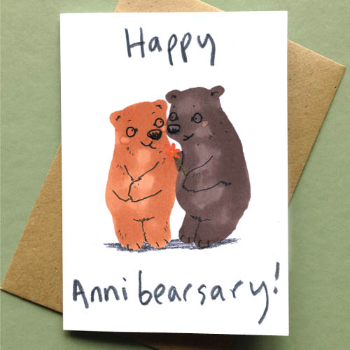 Happy Annibearsary Card