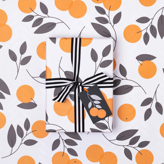 Oranges Wrapping Paper