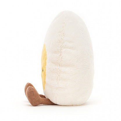Amuseable Boiled Egg Happy Large Plush Toy