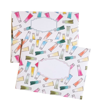 Happy Birthday Paint Palette Card
