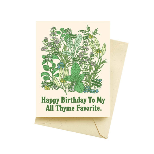 All Thyme Birthday