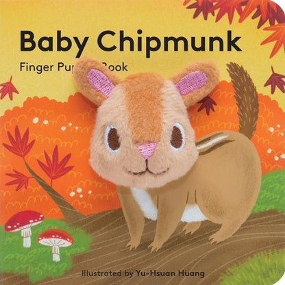 Finger Puppet Book Baby Chipmunk