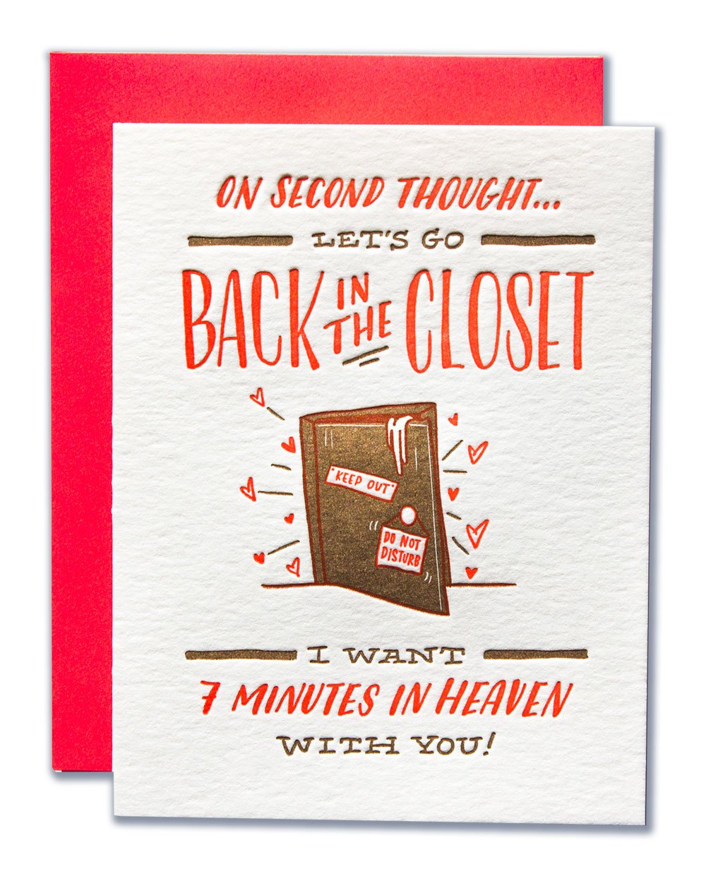 Back In The Closet Card