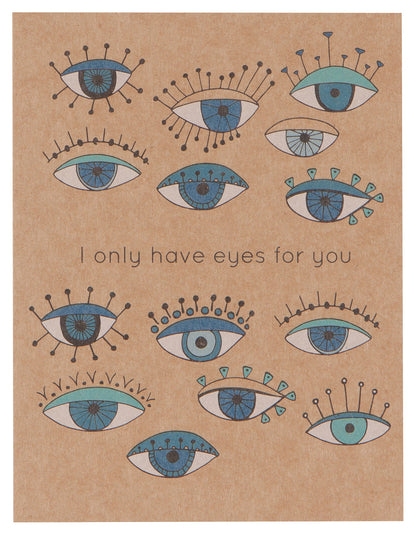 Greeting Card Birdland I Only Have Eyes For You Card