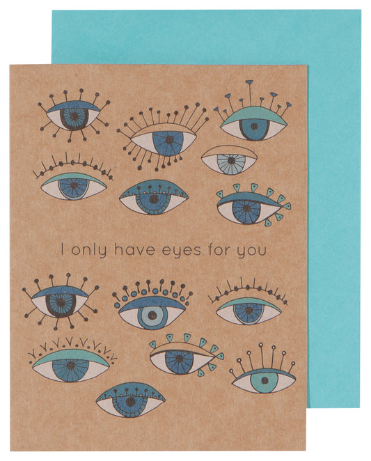 Greeting Card Birdland I Only Have Eyes For You Card