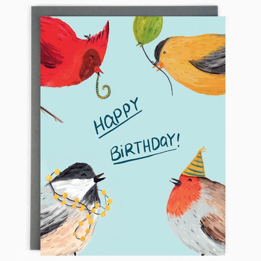 Birthday Birds Card