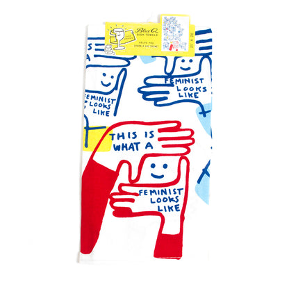 Dish Towel Feminist Looks Like
