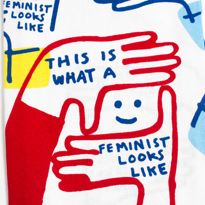 Dish Towel Feminist Looks Like