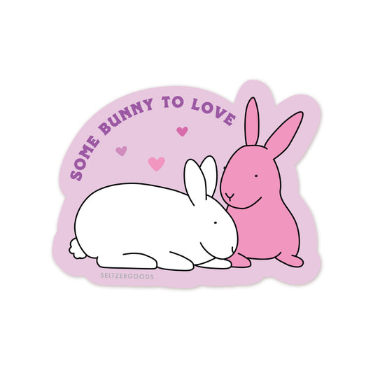 S94 Bunny to Love Sticker